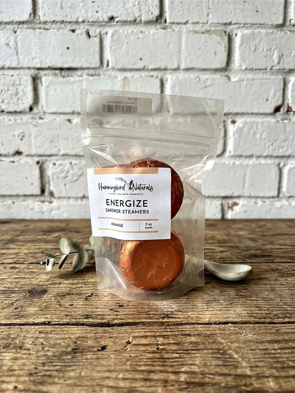 Energize Shower Steamers Orange NWT